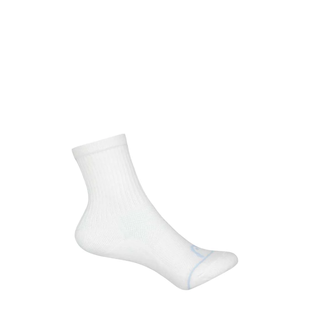 Head - Girls' Cushion 8 Pack Crew Socks (HEKH007 WHT) - Image 3