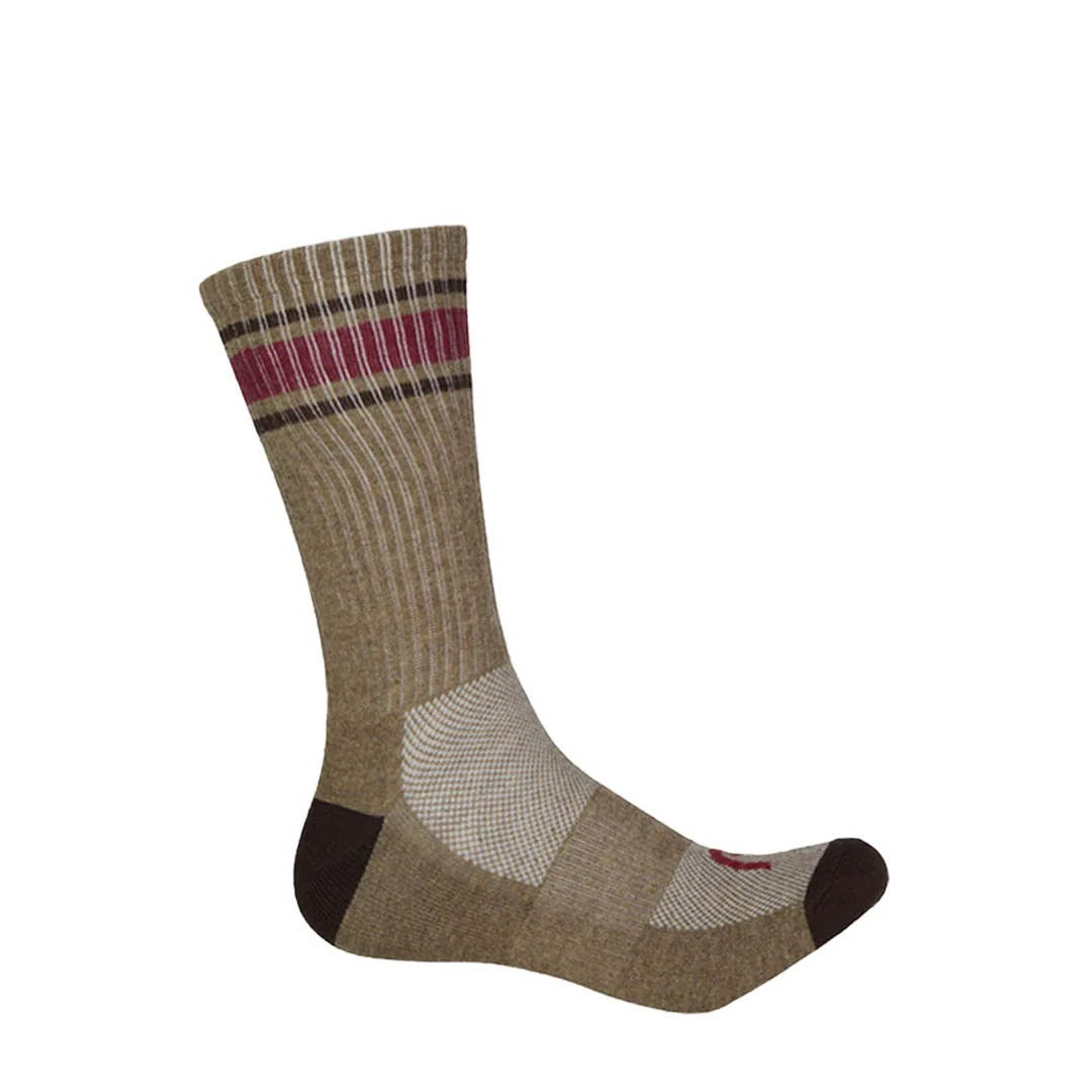Head - Men's Cushion 6 Pack Crew Socks (HEAMHSR017 TAU) - Image 2