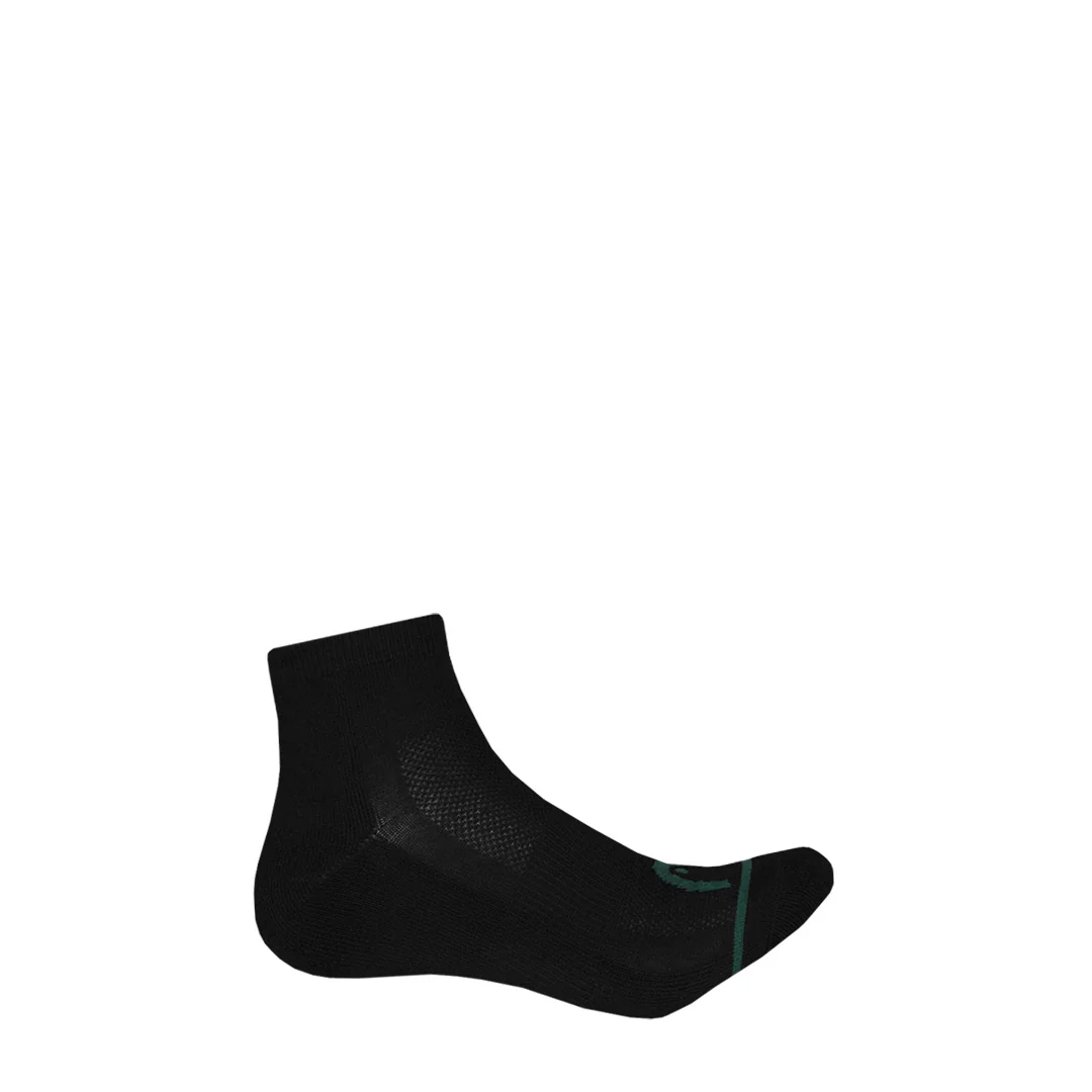 Head - Men's Cushion 8 Pack 1/4 Crew Socks (HEMH027 BLK) - Image 3