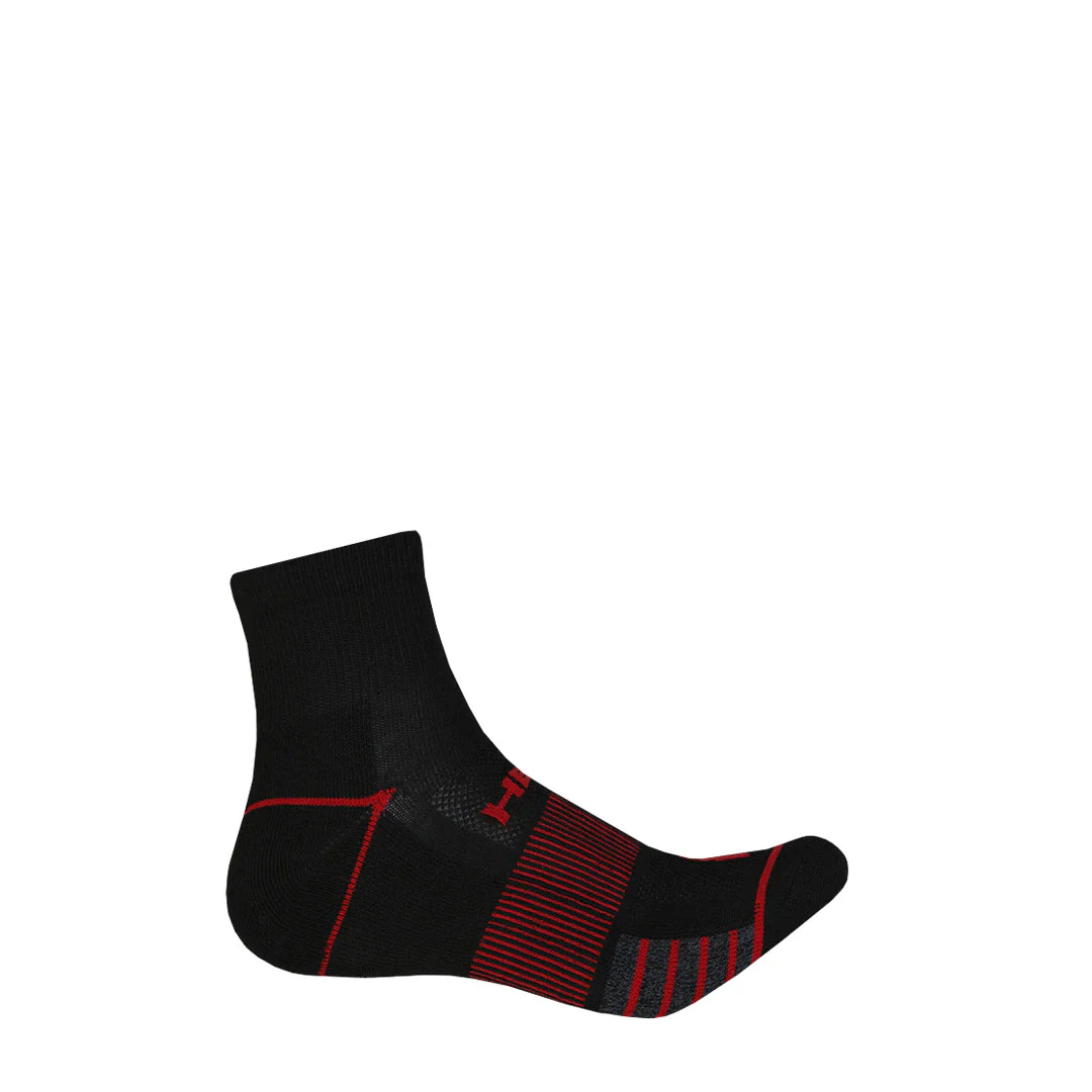 Head - Men's Cushion 8 Pack 1/4 Crew Socks (HEMH029 BKCL) - Image 2