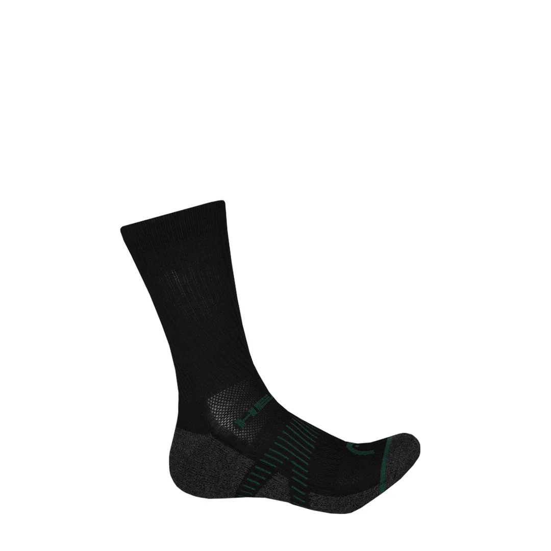 Head - Men's Cushion 8 Pack Crew Socks (HEMH030 BLK) - Image 6