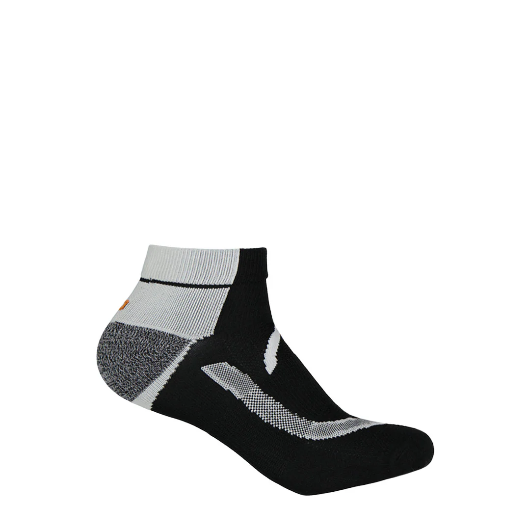 Head - Men's Nylon 3 Pack Ankle Socks (HEMH031 BLK) - Image 4