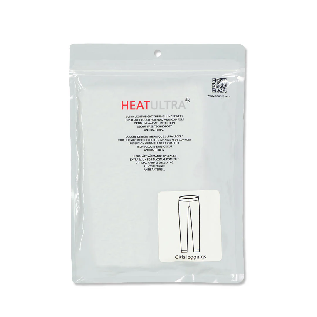 Heat Ultra - Girls' (Junior) Thermal Leggings (95503 BLK) - Image 2