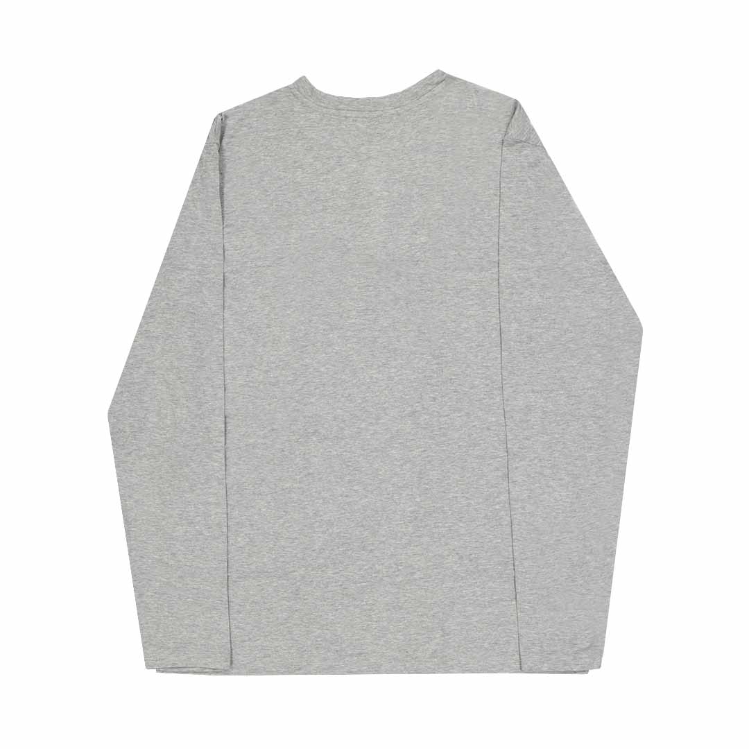 Heat Ultra - Men's Long Sleeve Henley Top (95473 GRY) - Image 3