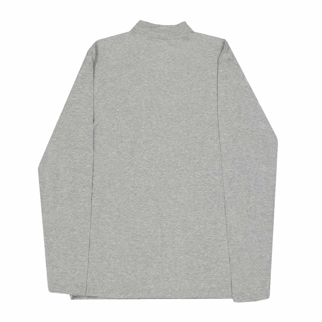 Heat Ultra - Men's Long Sleeve Mock Neck Top (88609 GRY) - Image 3