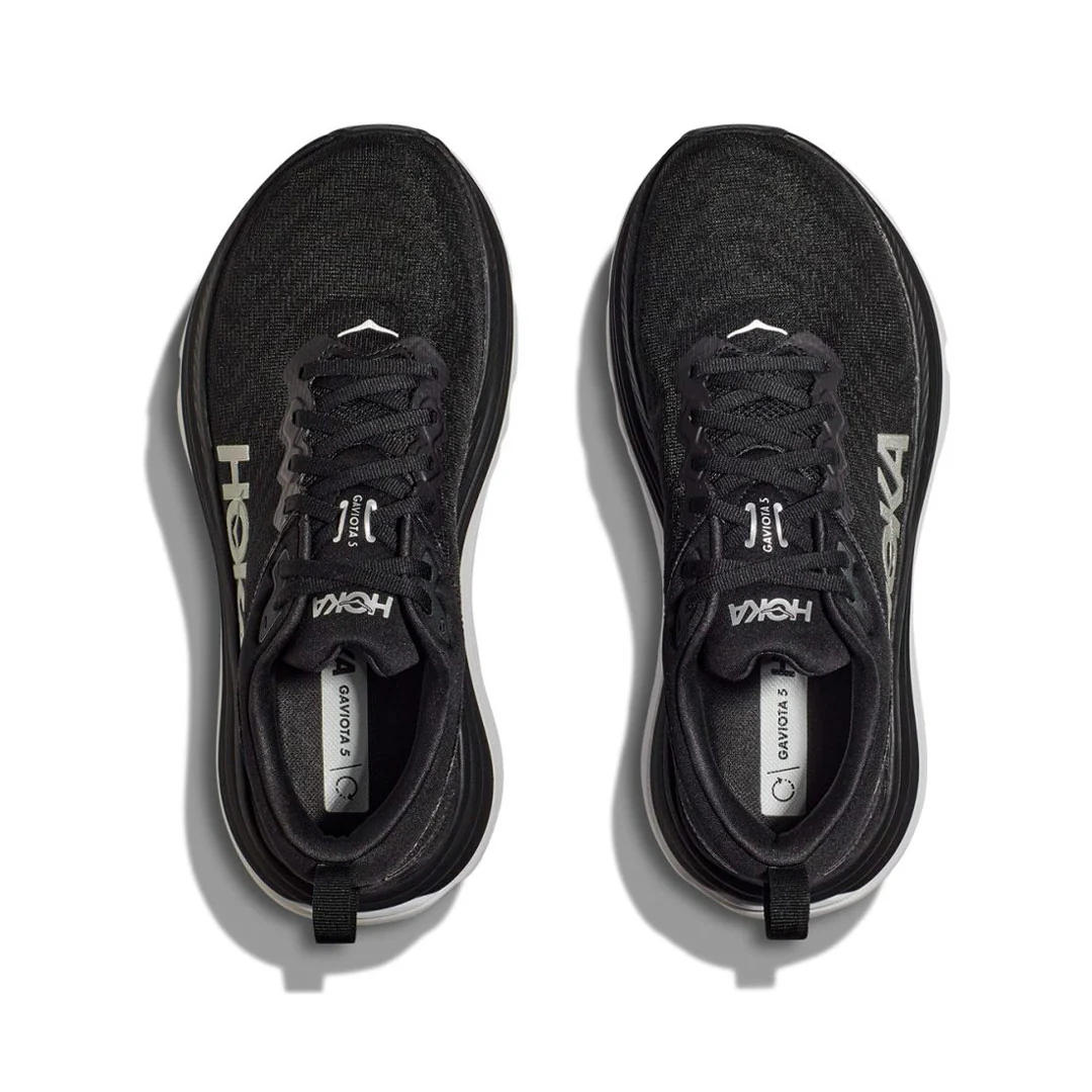 HOKA - Men's Gaviota 5 Shoes (Wide) (1134234-BWHT) - Image 4