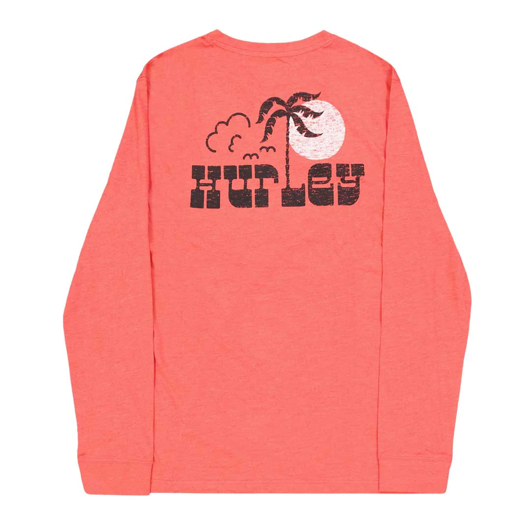Hurley - Men's Beach-Icana CTN Long Sleeve Henley T-Shirt (HSP21VMT-01426 601) - Image 2