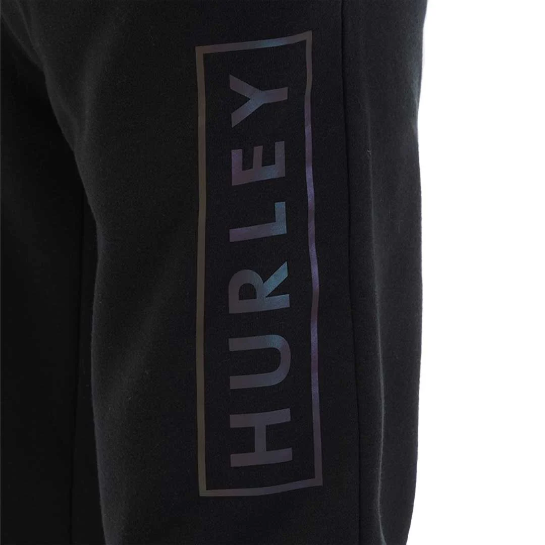 Hurley - Men's Essential Boxed Logo Fleece Joggers (HFA20VMB-00917 001) - Image 4