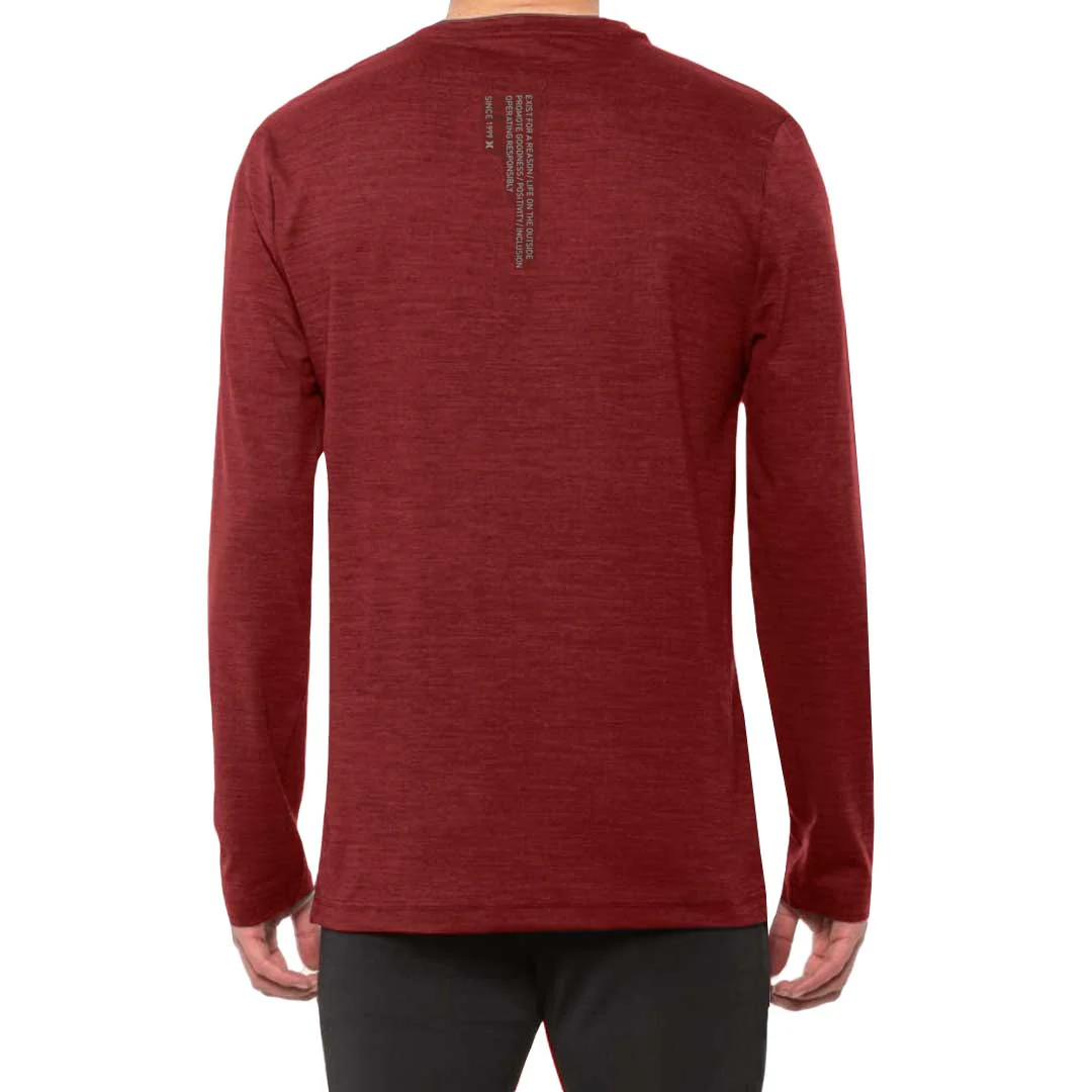 Hurley - Men's Exist Space Dye Performance Long Sleeve T-Shirt (HFA21VMT-02673 602) - Image 3