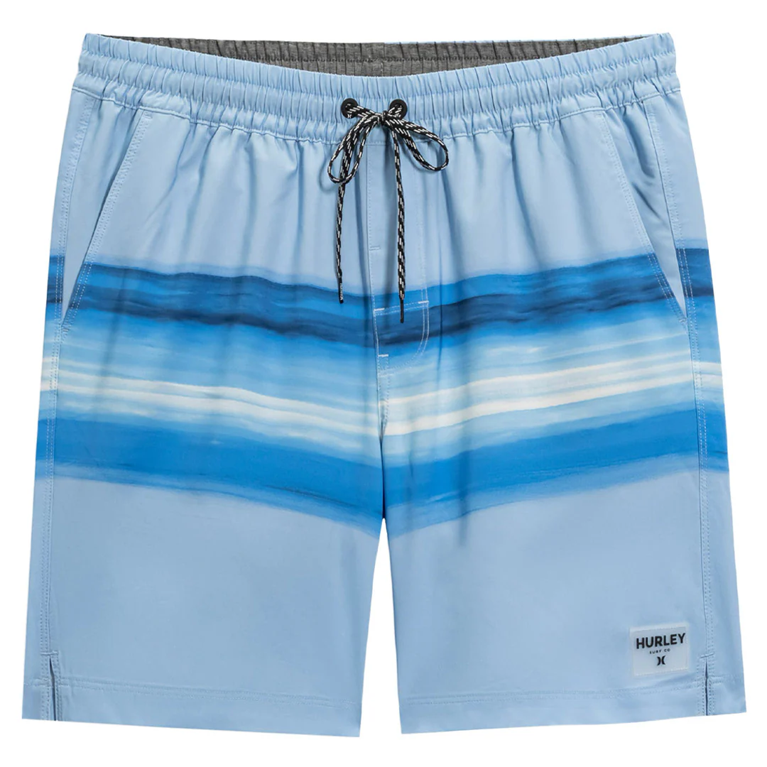 Hurley - Men's Horizon Stripes Volley Swim Shorts (HSP26VMS-22569 405)