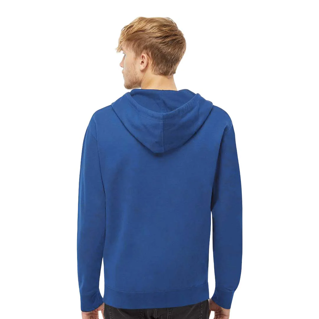 Independent Trading Company - Men's Fleece Full Zip Hoodie (SS4500ZP ROY) - Image 3