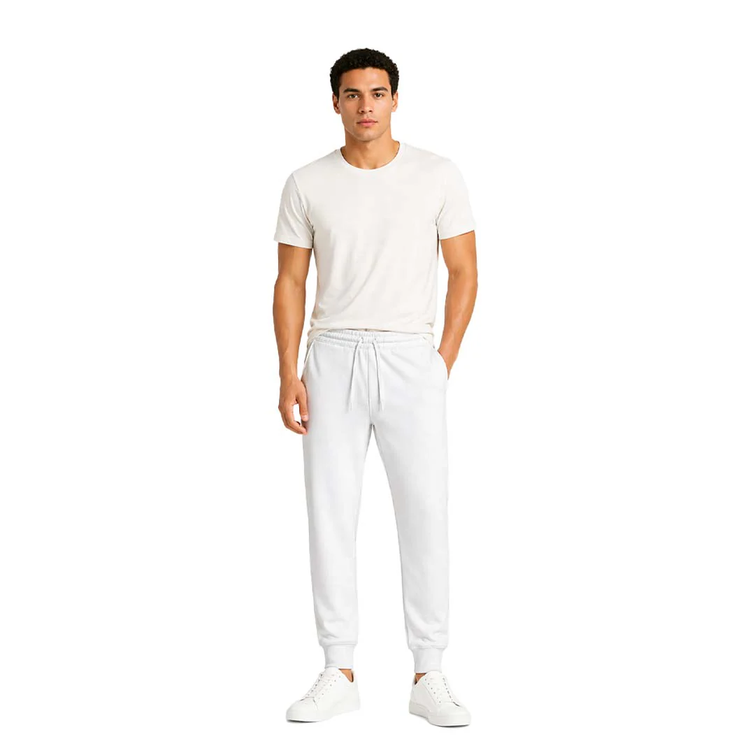 Independent Trading Company - Men's Midweight Fleece Sweatpant (IND20PNTC WHT) - Image 2