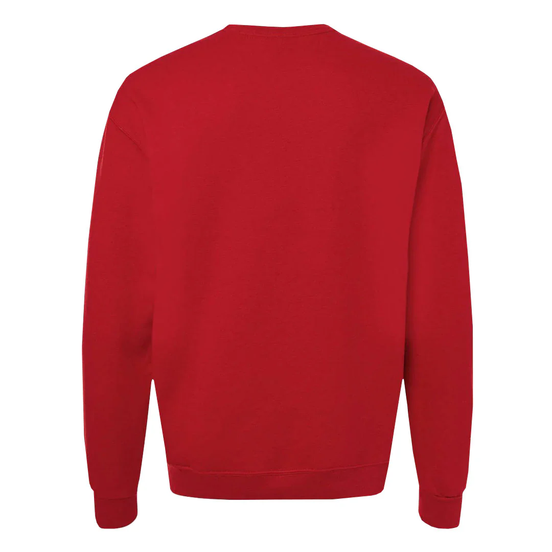 Jerzees - Unisex Ultimate CVS Crewneck Sweatshirt (IC48MR RED) - Image 4