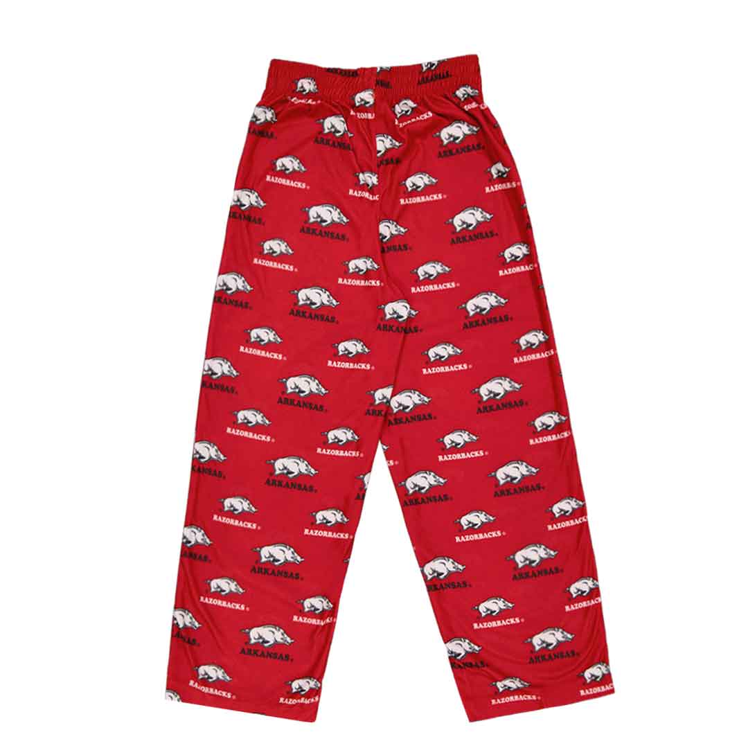Kids' (Junior) Arkansas Razorbacks Printed Pant (K48LF470) - Image 2