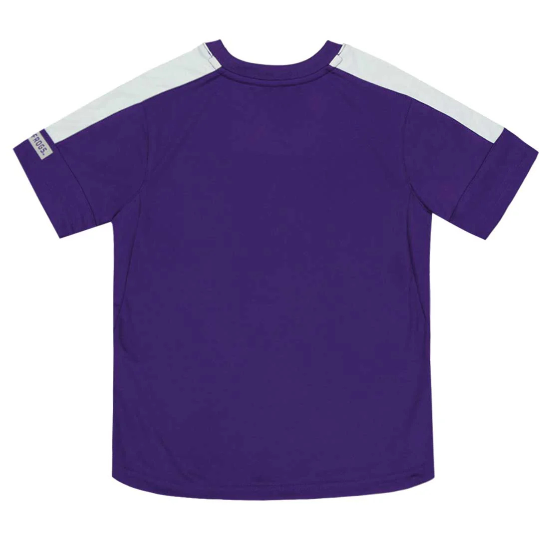 Kids' (Junior) TCU Horned Frogs Power T-Shirt (K46TRV 1GN) - Image 2
