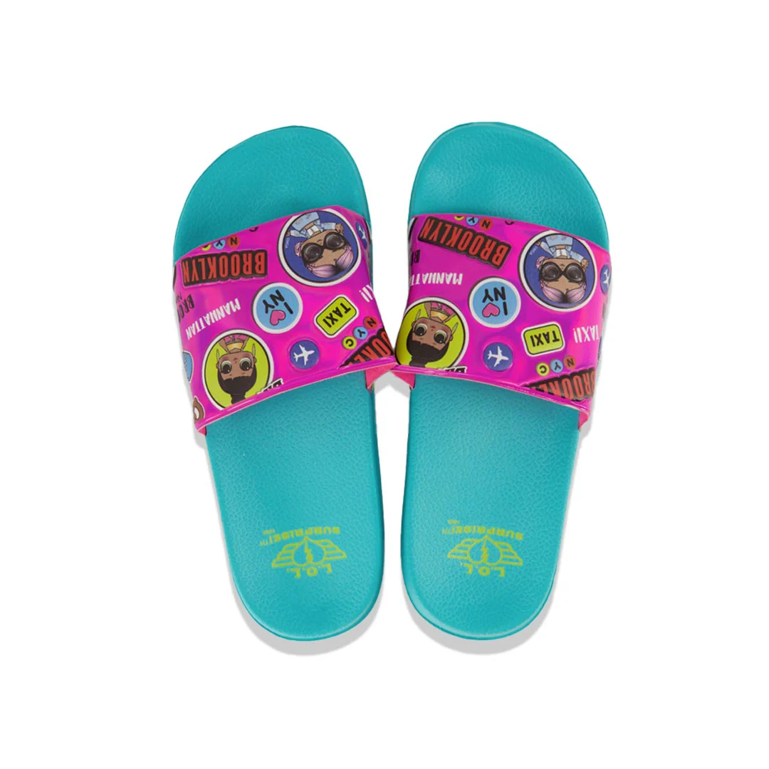 Kids' (Preschool & Junior) LOL Surprise Slides (FGS6395ALP PNK) - Image 3
