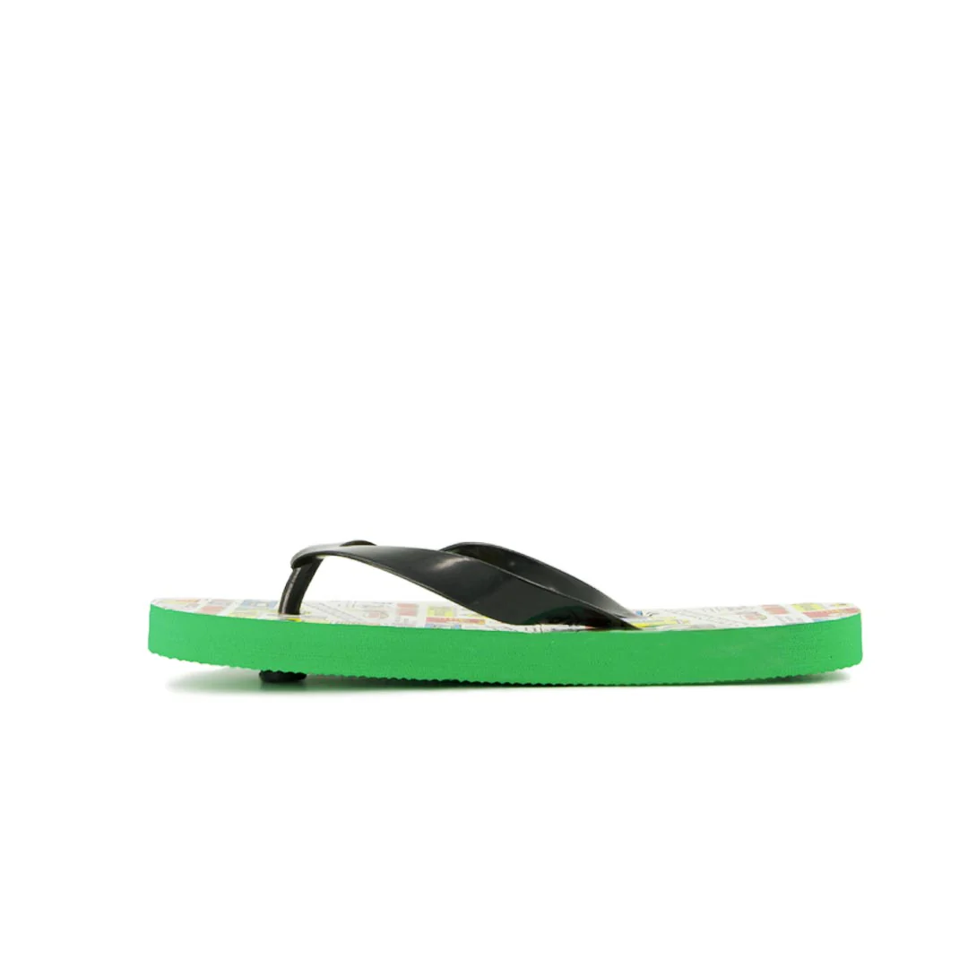 Kids' (Preschool) Super Mario Nintendo Mario Kart Beach Flip Flop Sandals (FBS3677ANI BLK) - Image 2
