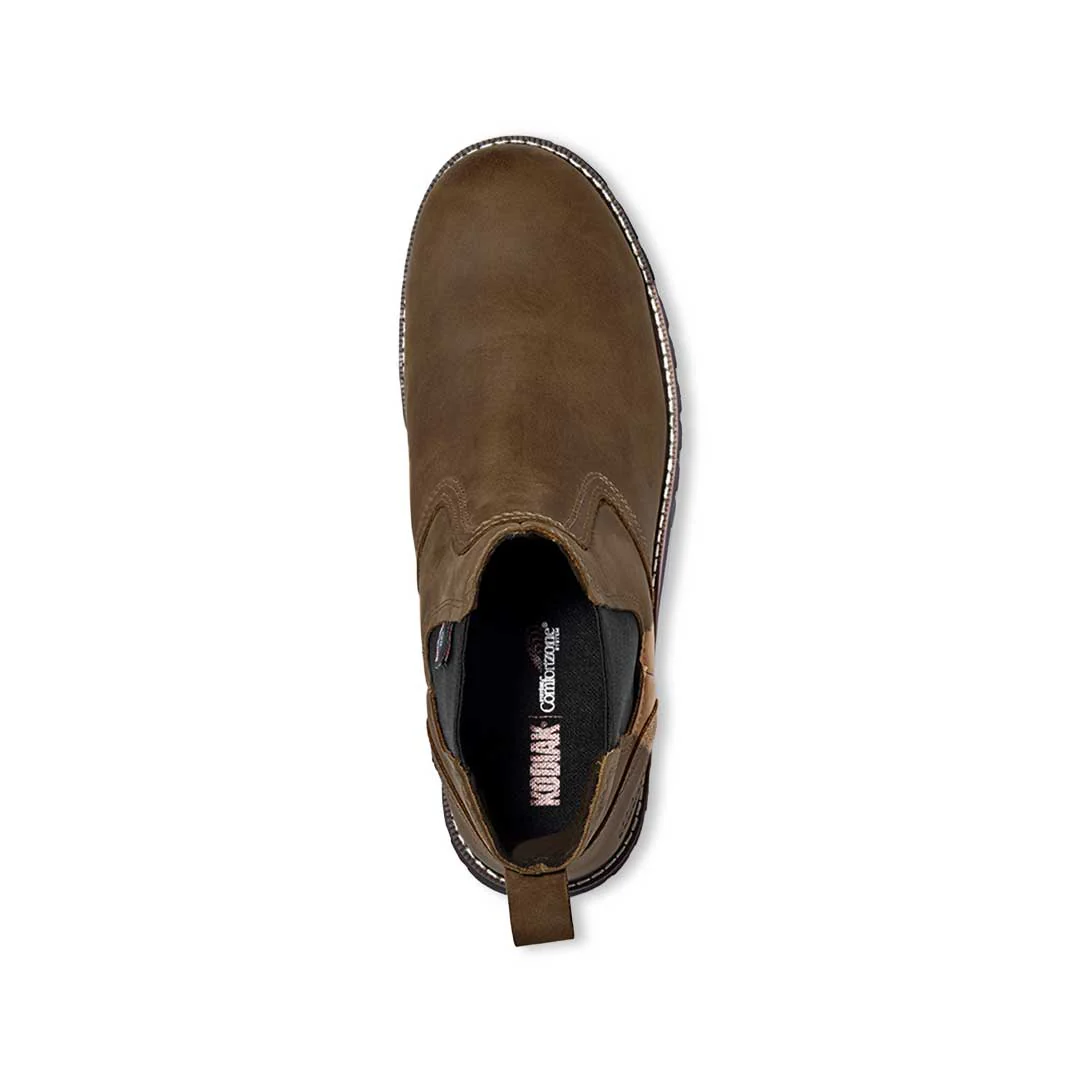 Kodiak - Men's McKinney Chelsea Soft Toe Boots (KD0A4TESBRN) - Image 4
