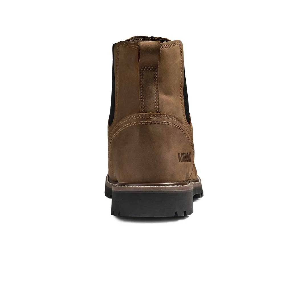 Kodiak - Men's McKinney Chelsea Soft Toe Boots (KD0A4TESBRN) - Image 5