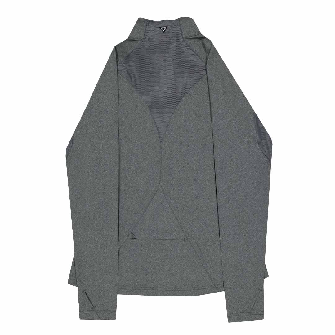 Levelwear - Women's Energy Active 1/2 Zip Midlayer Sweater (JL00L ABK) - Image 2