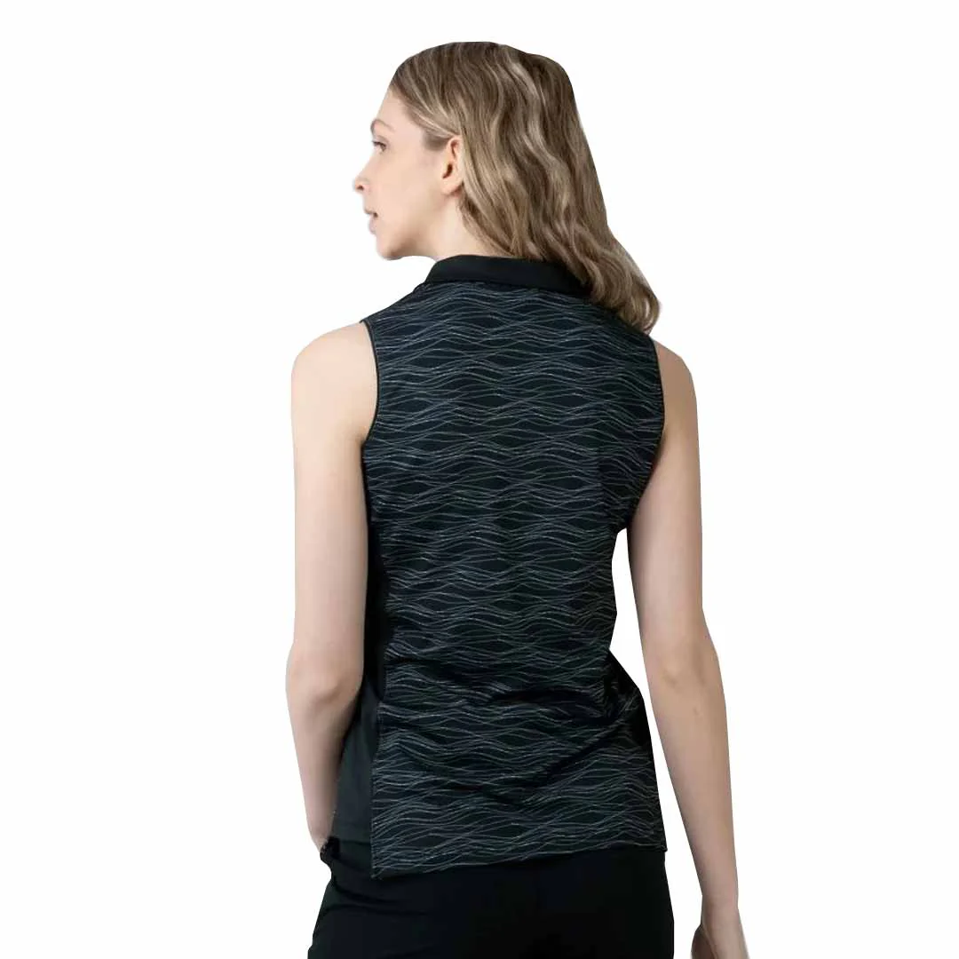 Levelwear - Women's Shore 1/4 Zip Sleeveless Polo (BL21L 002) - Image 3