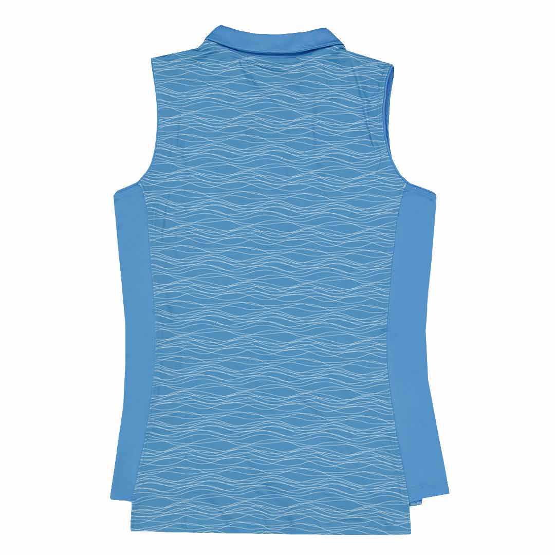 Levelwear - Women's Shore 1/4 Zip Sleeveless Polo (BL21L CNS) - Image 2