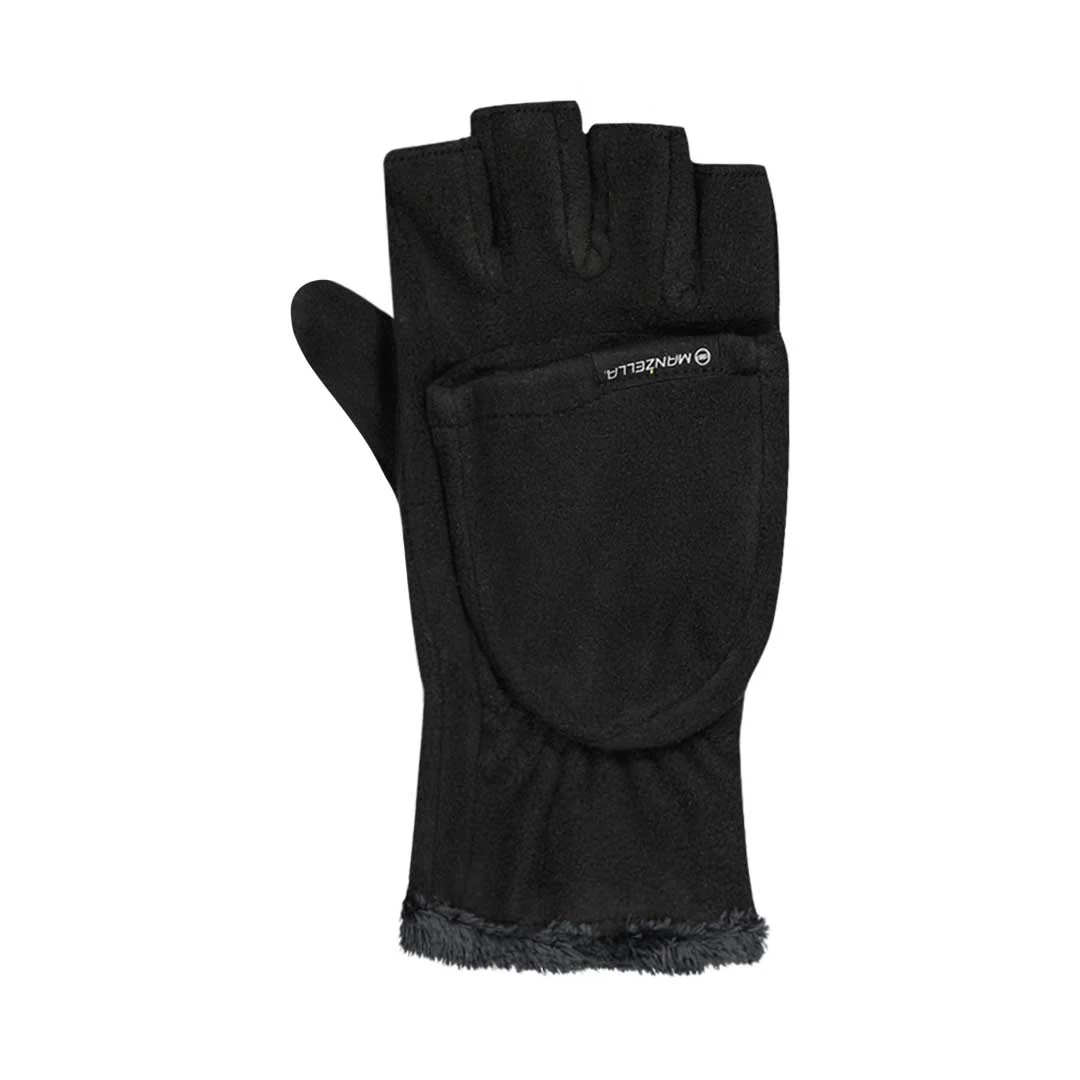 Manzella - Women's Madison Convertible Outdoor Gloves (O480W BLK) - Image 3