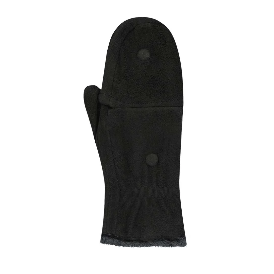 Manzella - Women's Madison Convertible Outdoor Gloves (O480W BLK) - Image 4