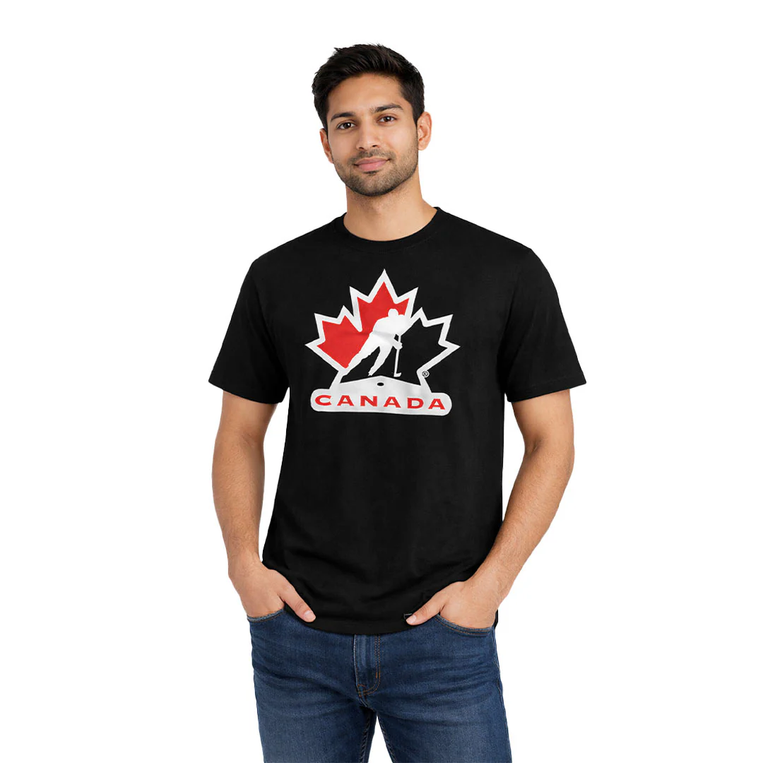 Men's Hockey Canada T-Shirt (HOCA046MSC3A1PB 00BLK) - Image 2