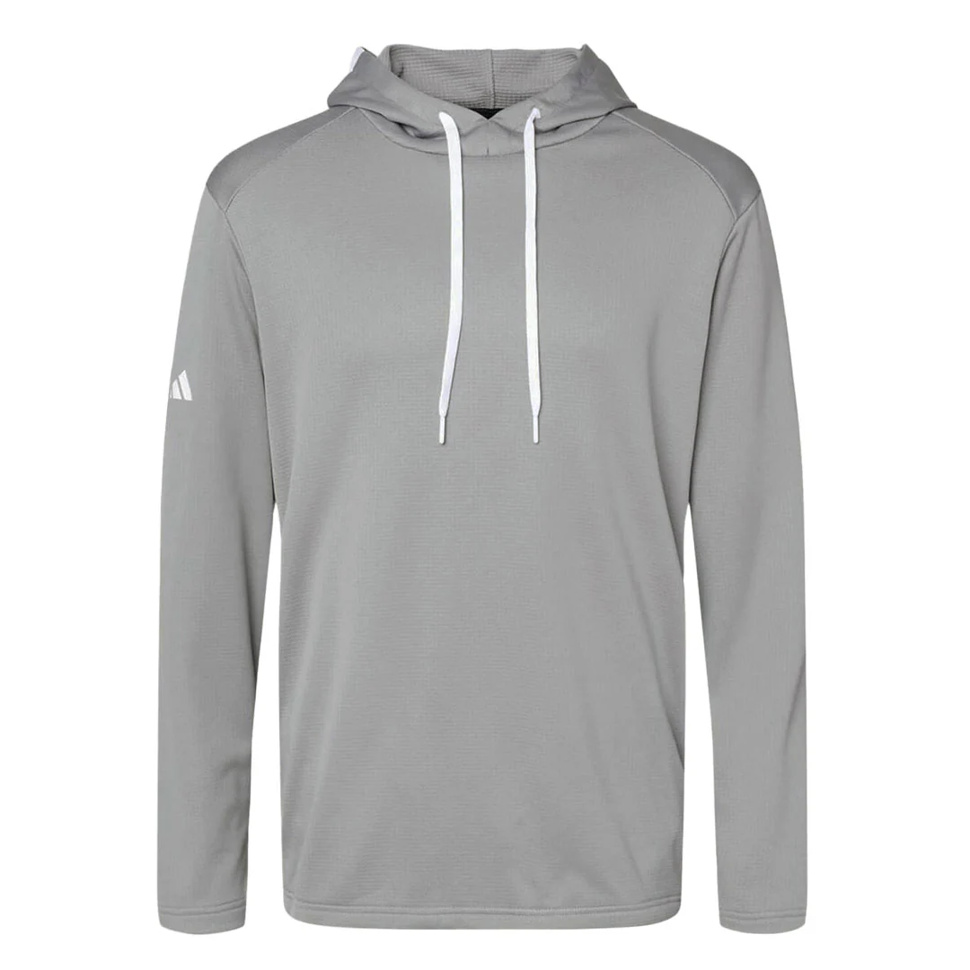 adidas - Men's Textured Midweight Hoodie (GU3939 GRY)