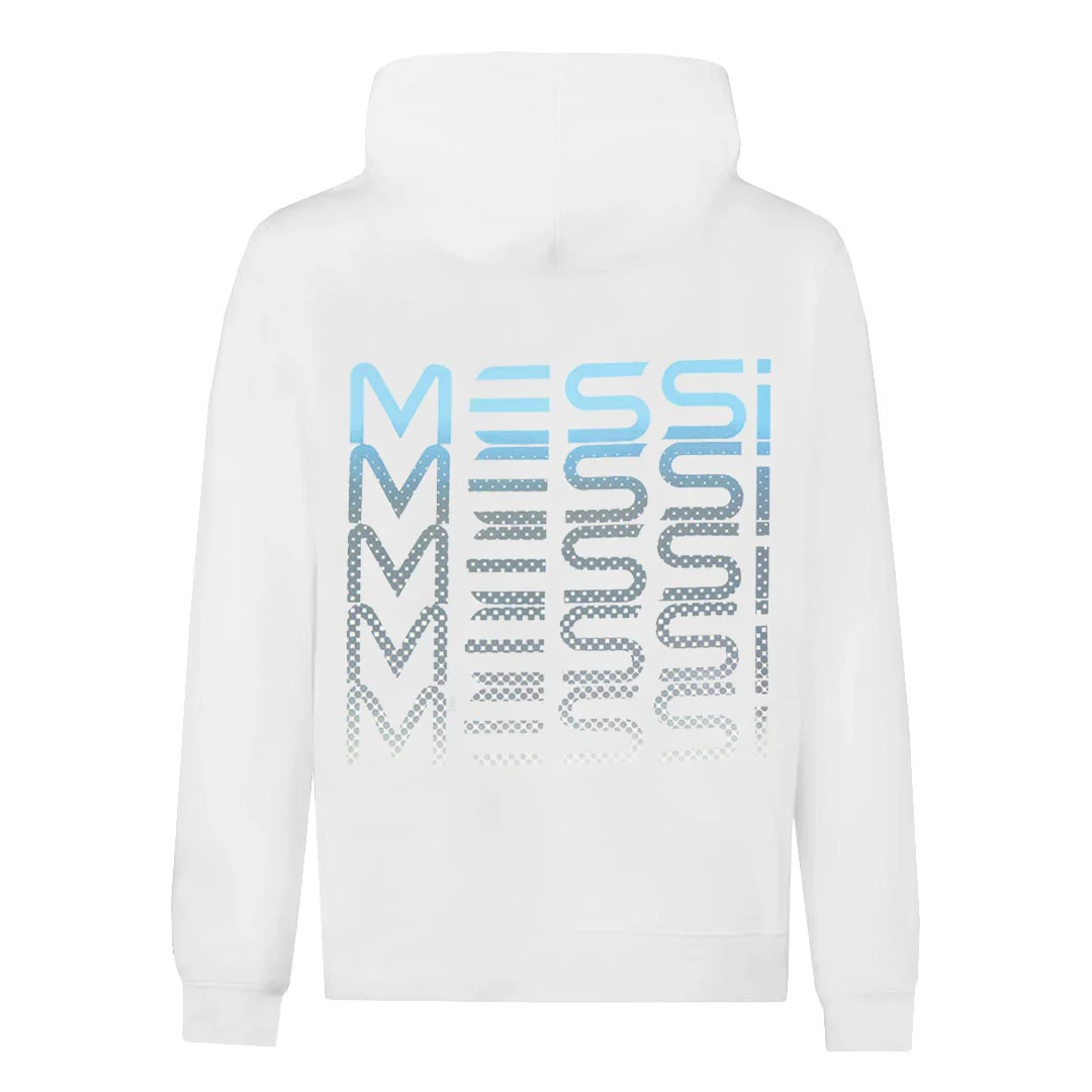 Messi - Men's Messi Ombre Logo Hoodie (MMF0106CAW 110) - Image 2