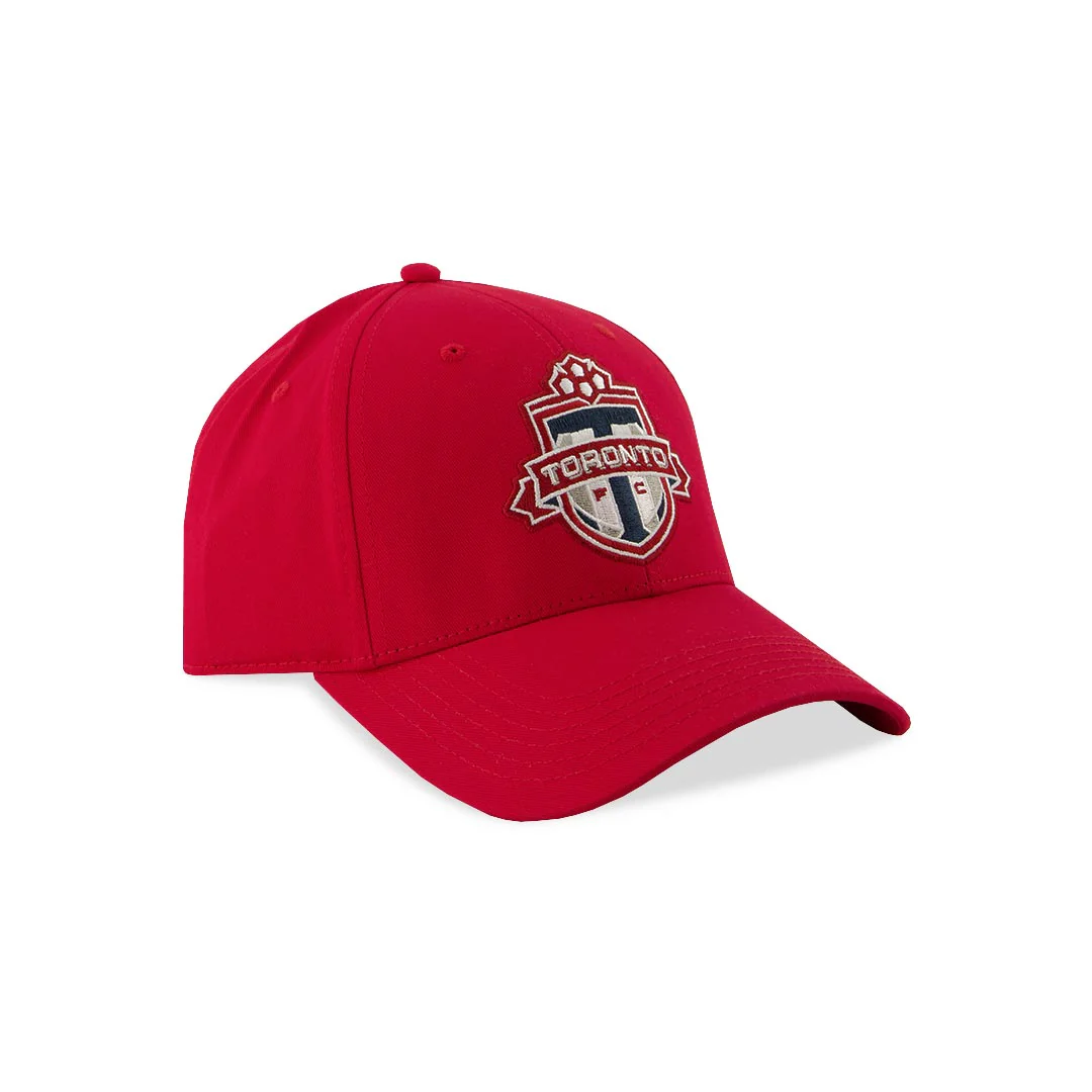 MLS - Men's Toronto FC Flat Logo Dad Hat (XVMS05PMHDCC1PB 62RED) - Image 2