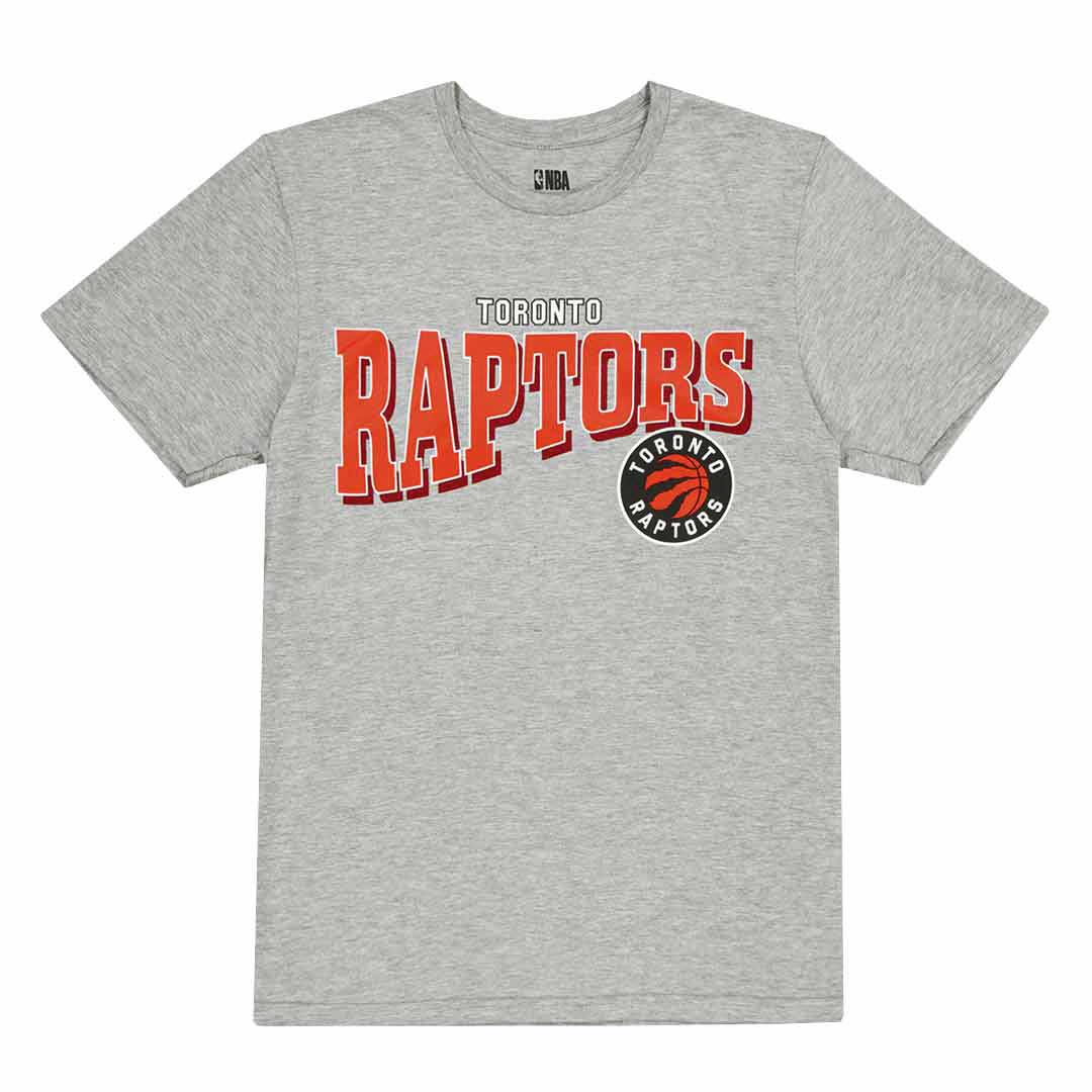 NBA - Men's Toronto Raptors Power Short Sleeve T-Shirt (NAXA09RMSC3A1PB 06GRH) - Image 3