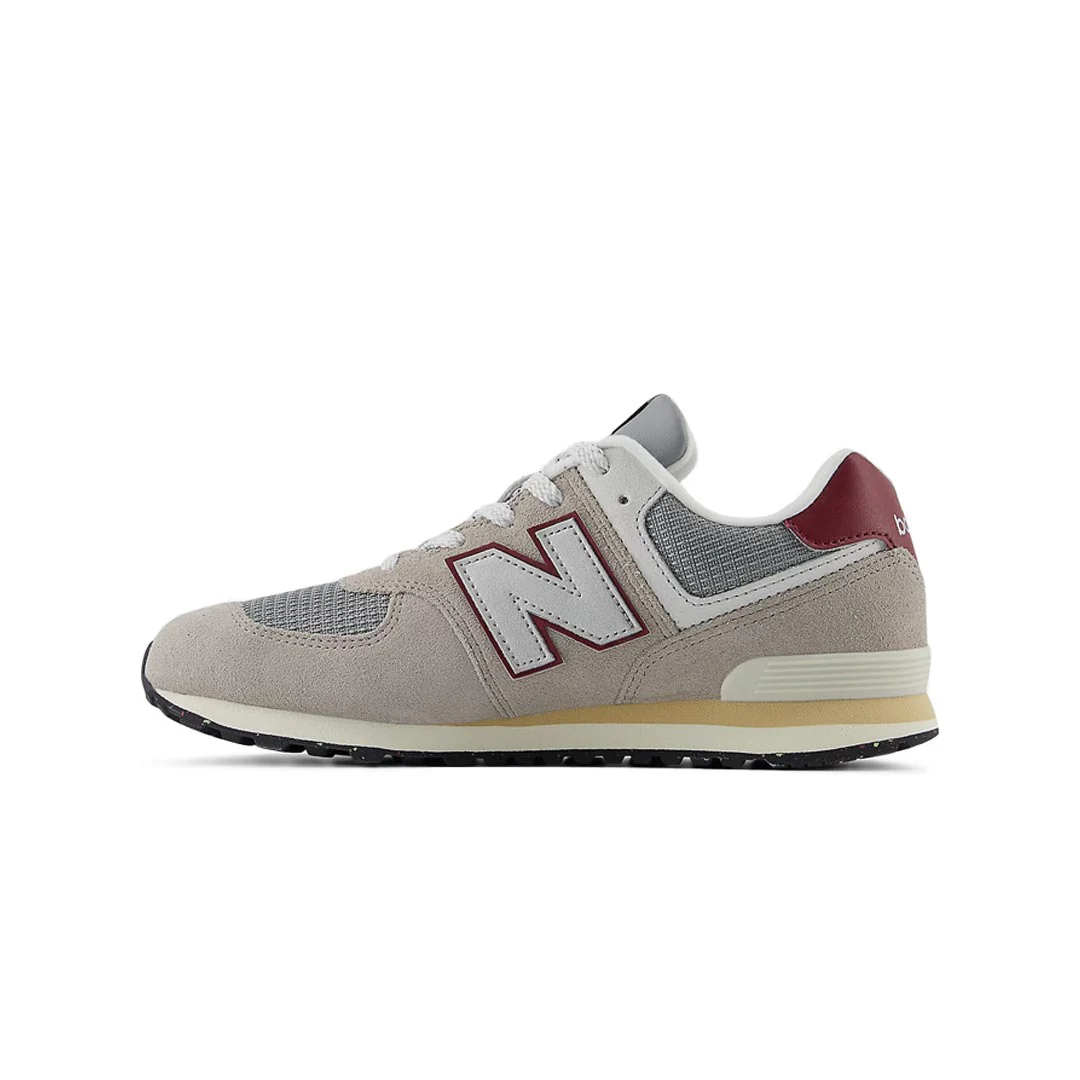 New Balance - Kids' (Junior) 574 Lace Shoes (GC574SKB-M) - Image 2