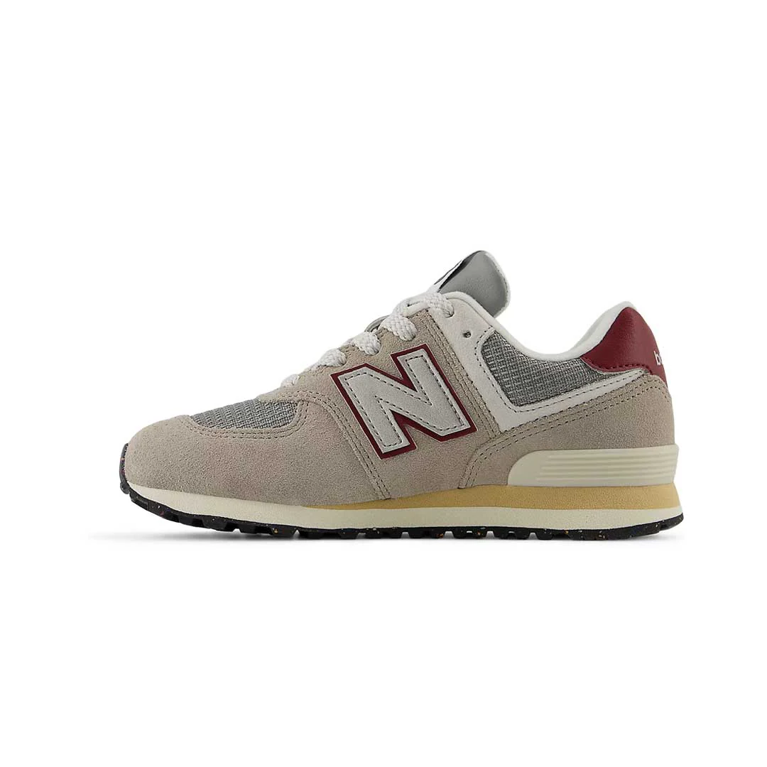 New Balance - Kids' (Preschool) 574 Lace Shoes (Wide) (PC574SKB-W) - Image 2