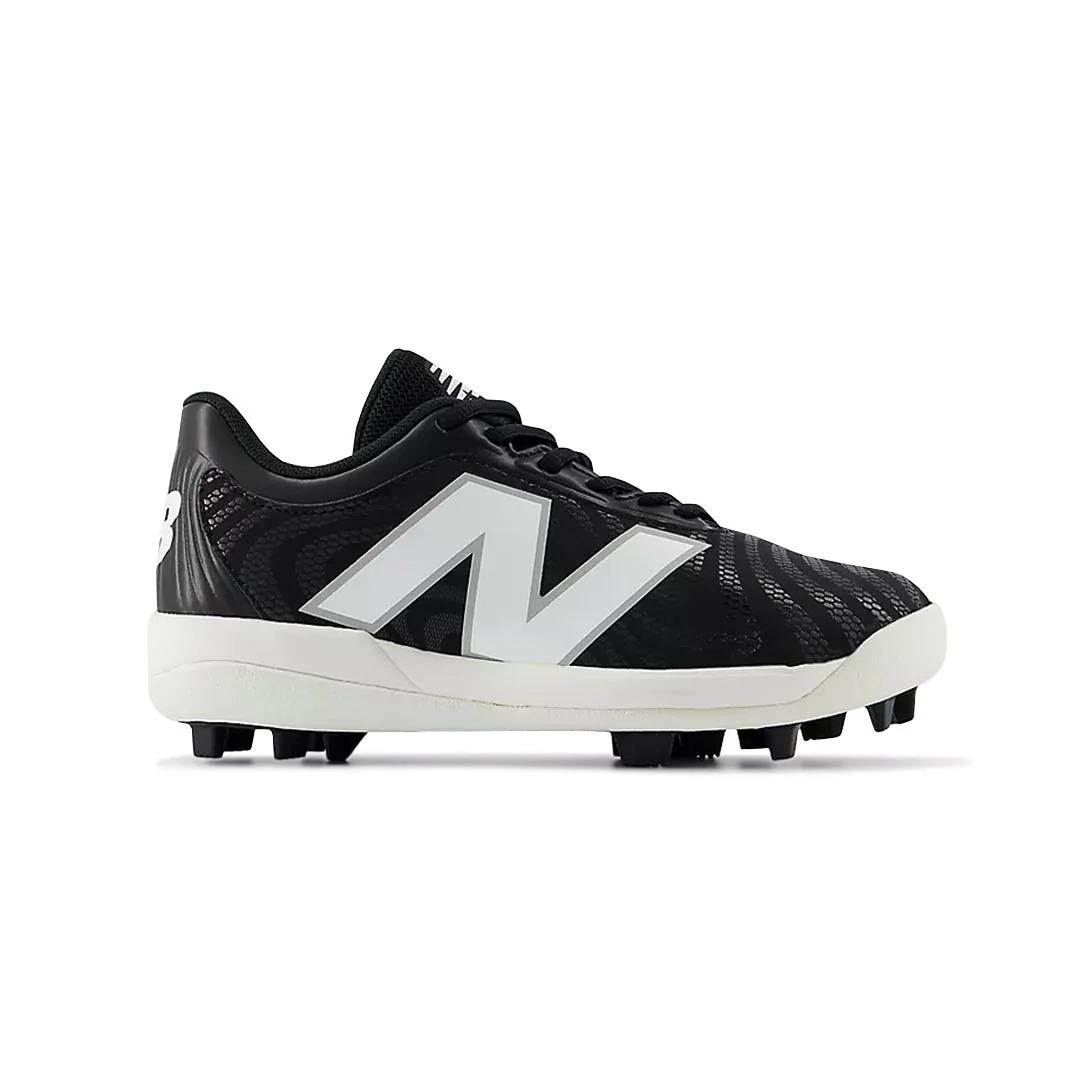 New Balance - Kids' (Preschool & Junior) 4040v7 Rubber-Molded Baseball Cleats (J4040BK7-M)