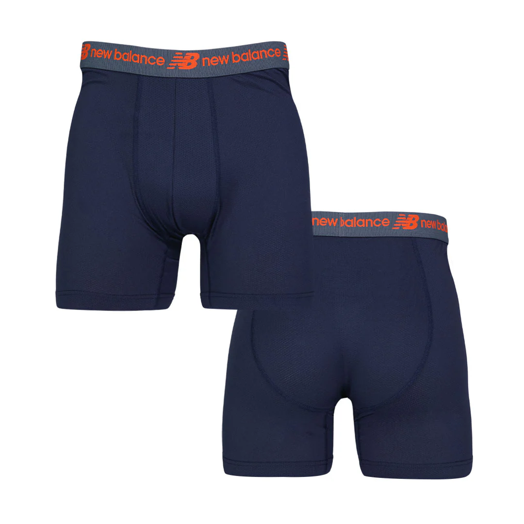 New Balance - Men's 4 Pack Mesh Boxer Brief (NB3015-4-0096N) - Image 4