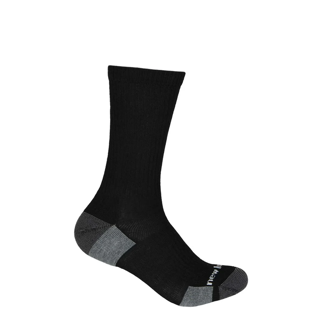 New Balance - Men's 6 Pack Crew Socks (LAS83366 BK) - Image 2
