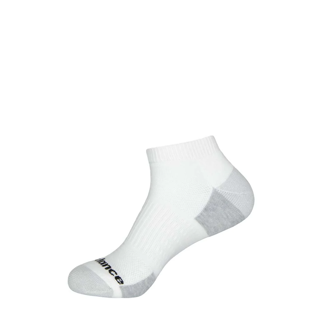 New Balance - Men's Cushioned Low Cut 6 Pack Socks (LAS83576 WT) - Image 3