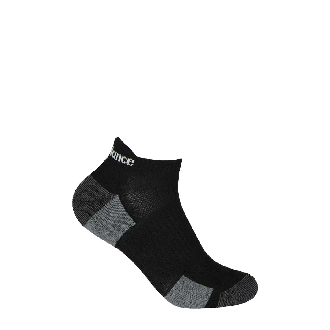 New Balance - Men's Essentials No Show Tab 6 Pack Socks (LAS83156 BK) - Image 2