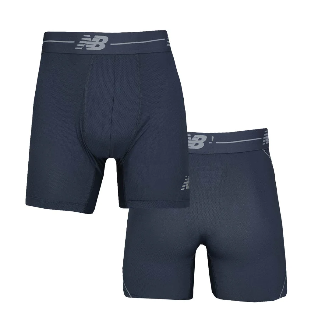 New Balance - Men's Premium Performance 2 Pack Boxer Brief (NB3003-2 043N) - Image 3