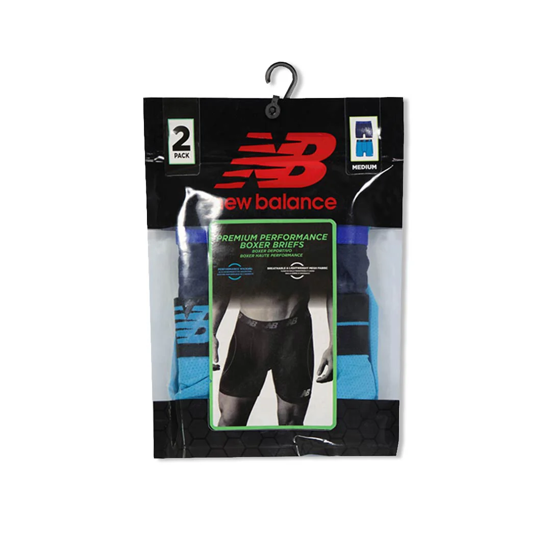 New Balance - Men's Premium Performance 2 Pack Boxer Brief (NB3003-2 481N) - Image 2