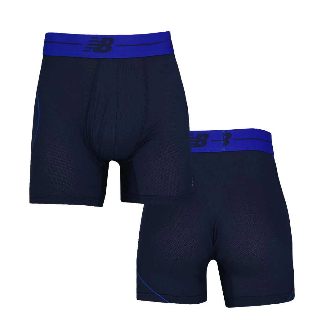 New Balance - Men's Premium Performance 2 Pack Boxer Brief (NB3003-2 481N) - Image 4