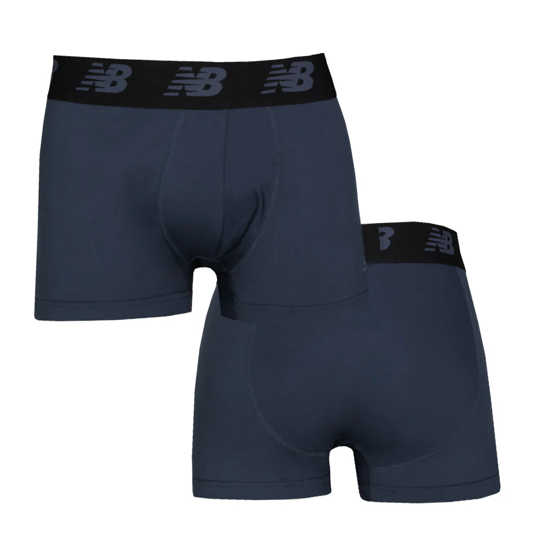 New Balance - Men's Premium Performance 2 Pack Boxer Brief (NB3009-2 341N) - Image 4