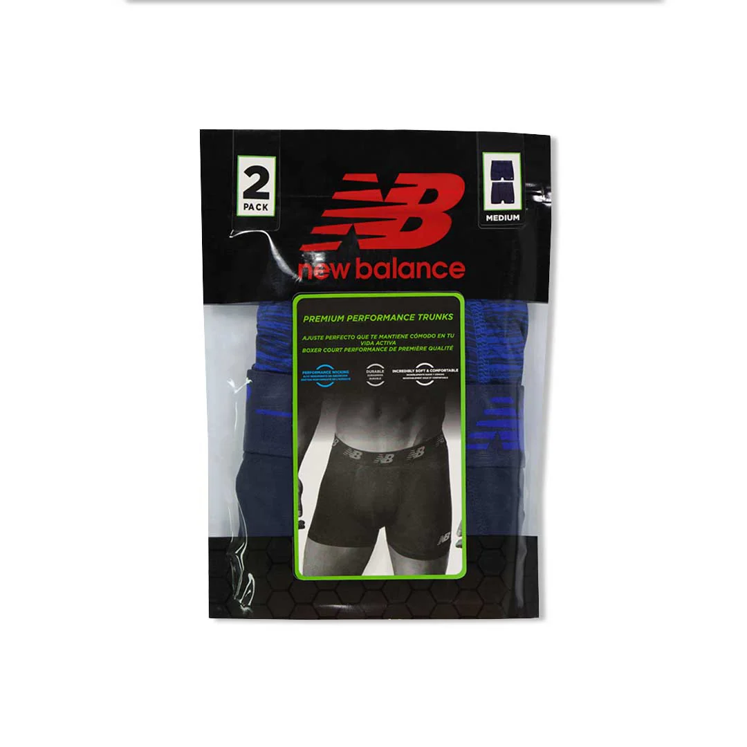 New Balance - Men's Premium Performance 2 Pack Boxer Brief (NB3009-2 441N) - Image 2