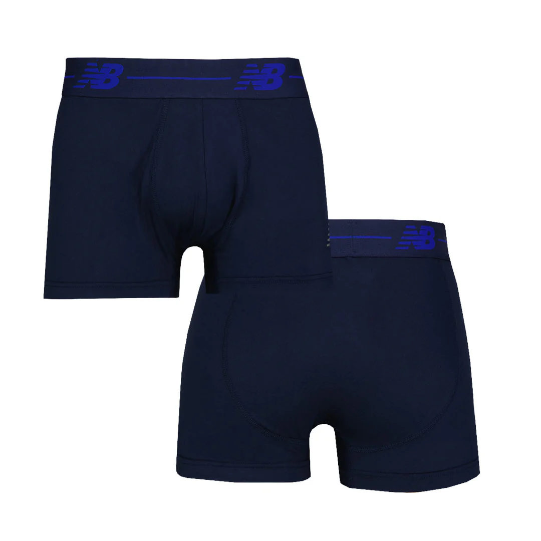 New Balance - Men's Premium Performance 2 Pack Boxer Brief (NB3009-2 441N) - Image 4