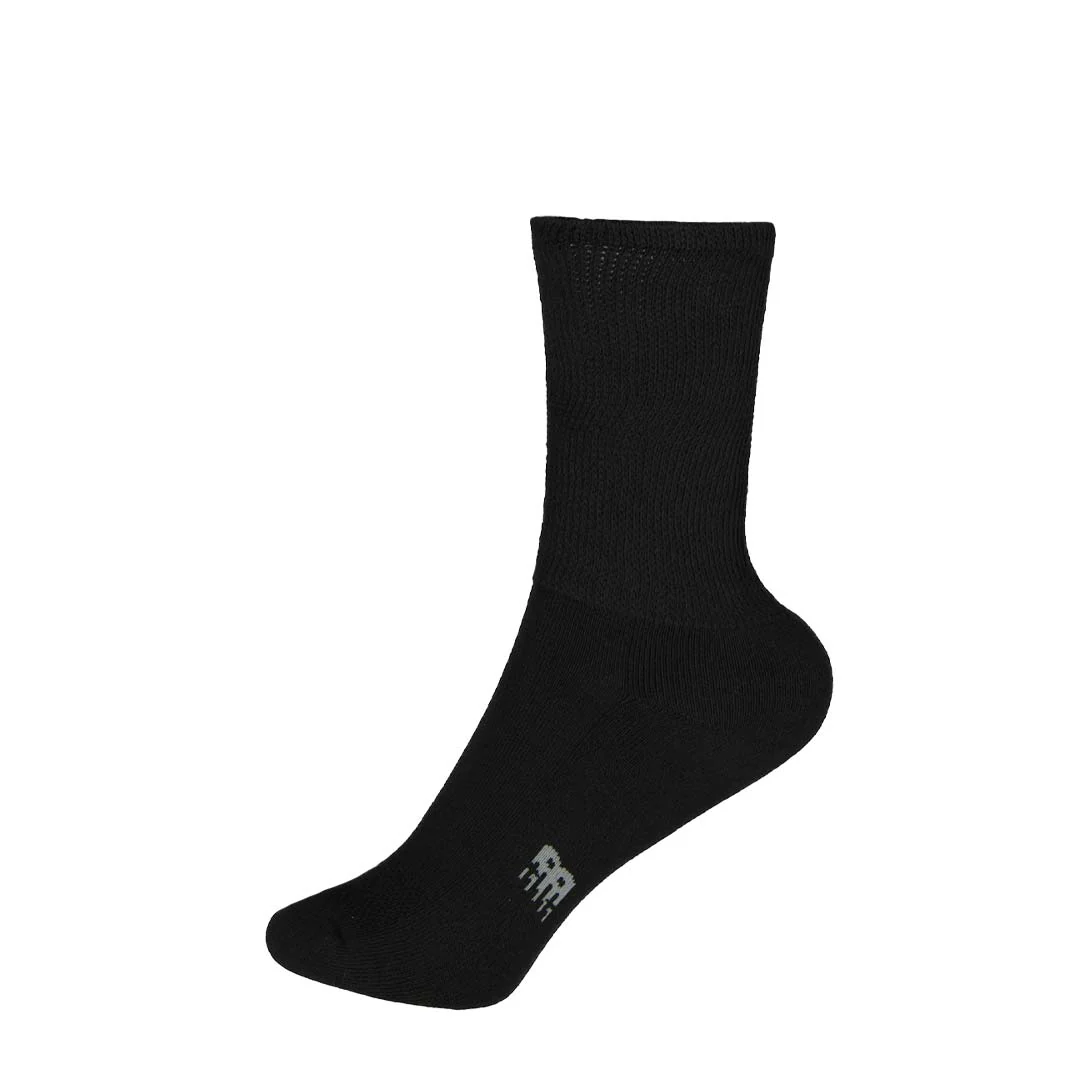 New Balance - Men's Wellness Crew Socks (LAS91261 BK) - Image 2