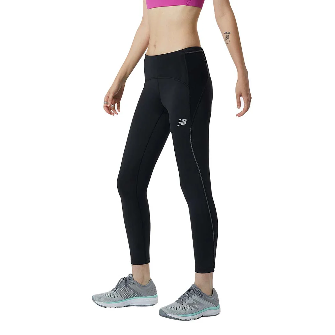 New Balance - Women's Impact Run Crop Tights (WP21275 BK) - Image 3