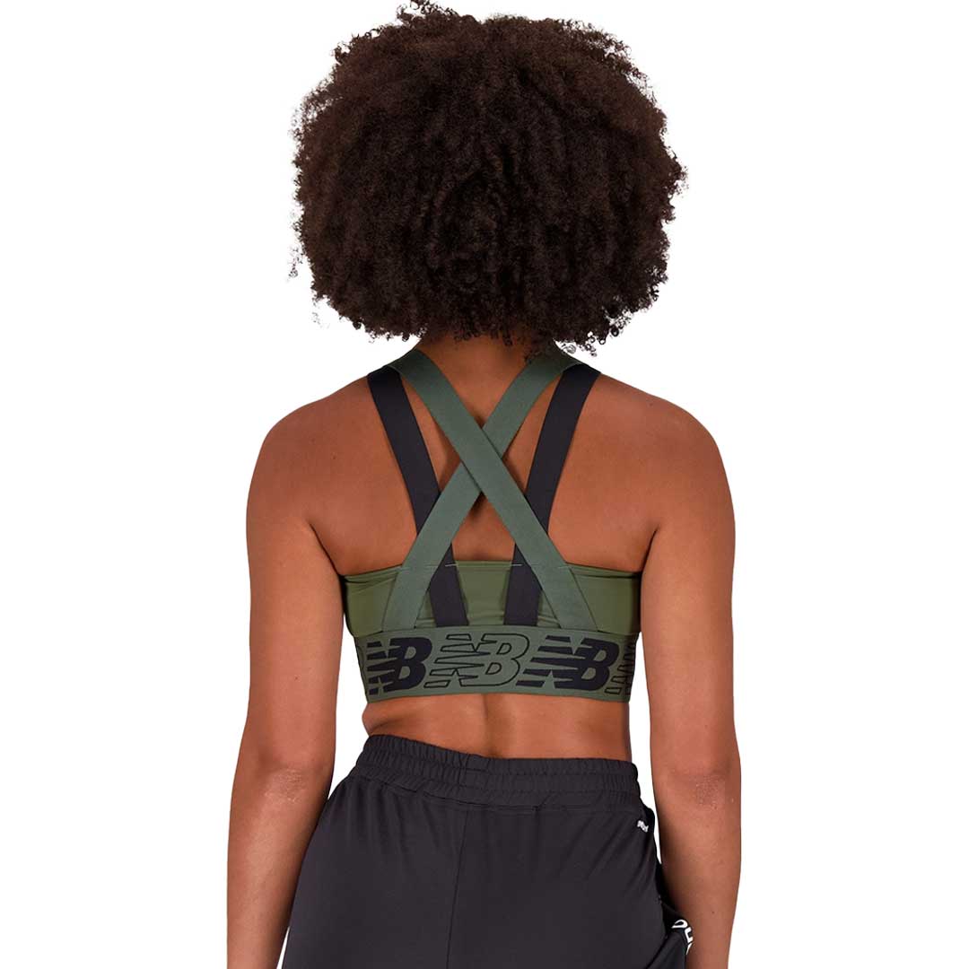 New Balance - Women's Relentless Crop Bra (WB31175 DON) - Image 4