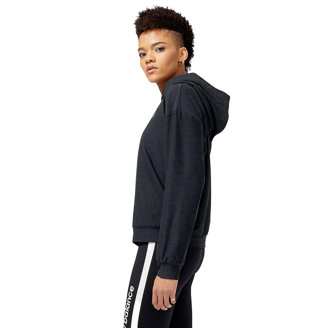 New Balance - Women's Spacedye Layer Hoodie (WT31450 BK) - Image 3
